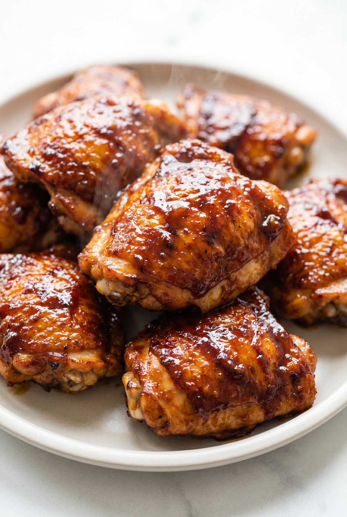 Air Fryer Bbq Chicken ready to serve