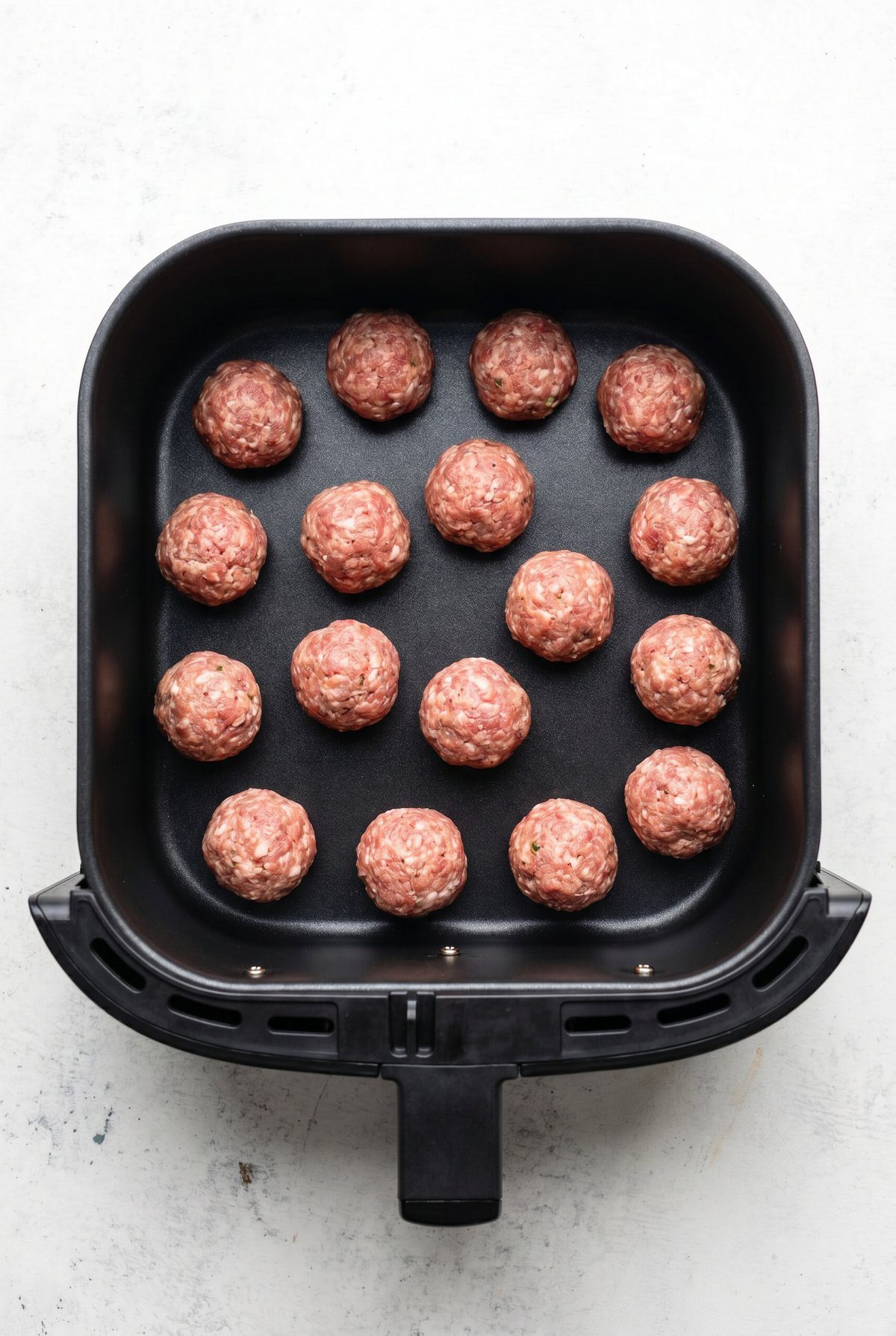 How to make Air Fryer Meatballs – step 1