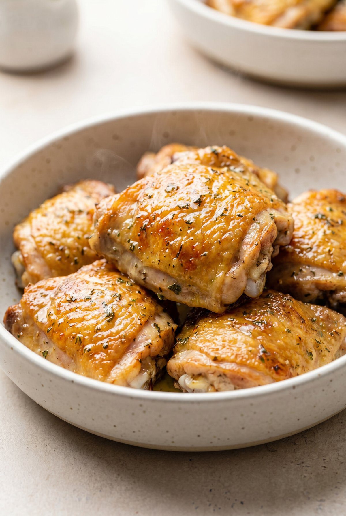 Air Fryer Ranch Chicken served and ready to eat