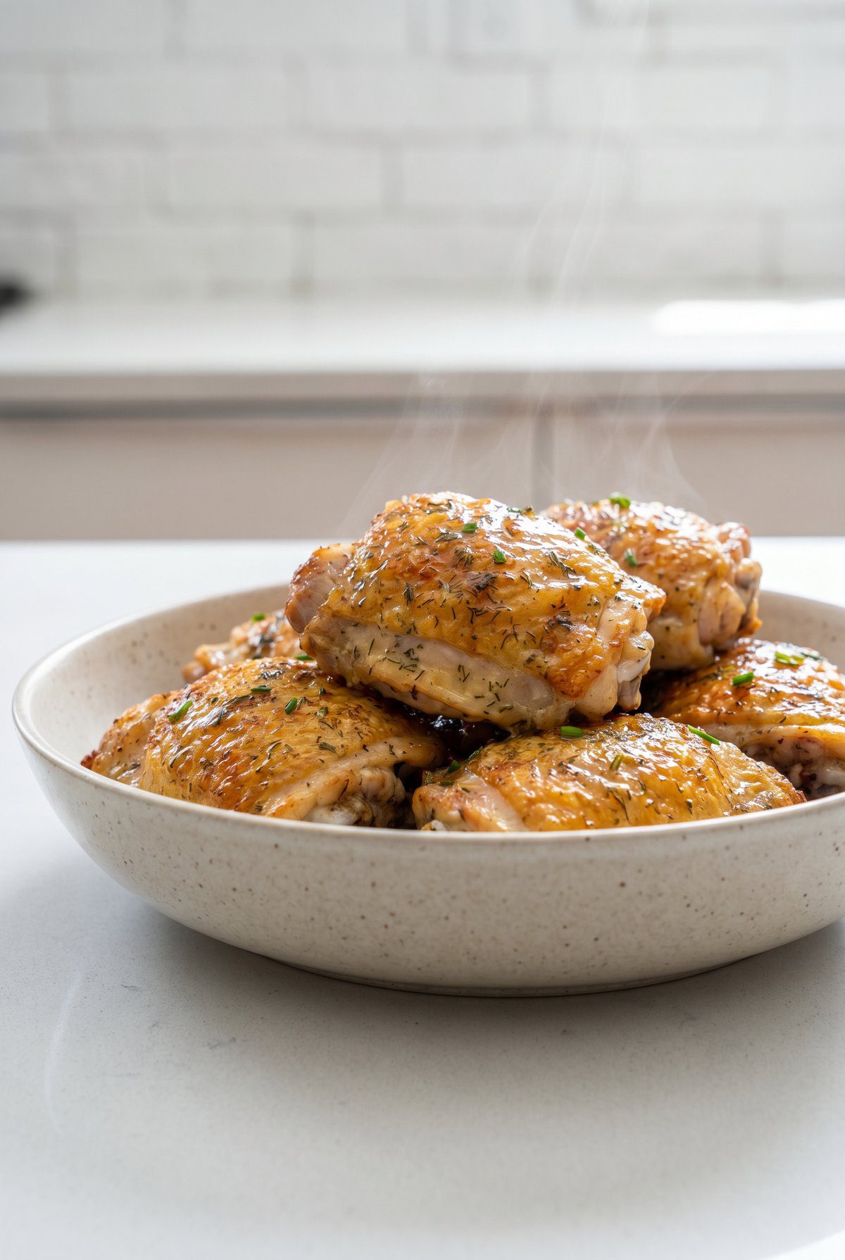 Air Fryer Ranch Chicken ready to serve