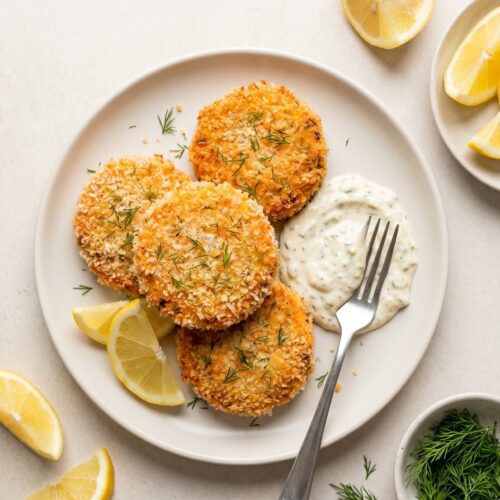 Crispy Air Fryer Salmon Patties
