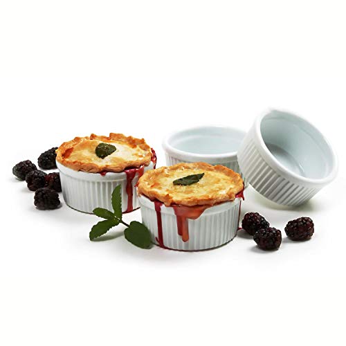 Norpro 8-Oz Porcelain Ramekins (Set of 4)