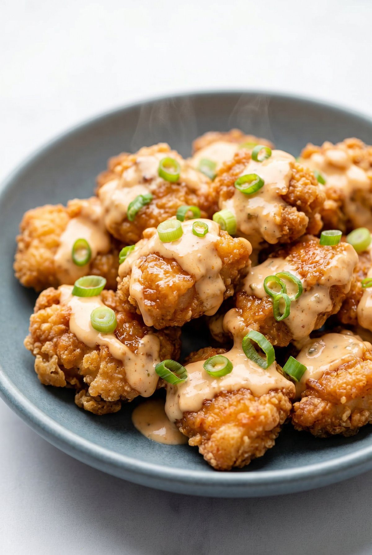 Close-up of Bang Bang Chicken