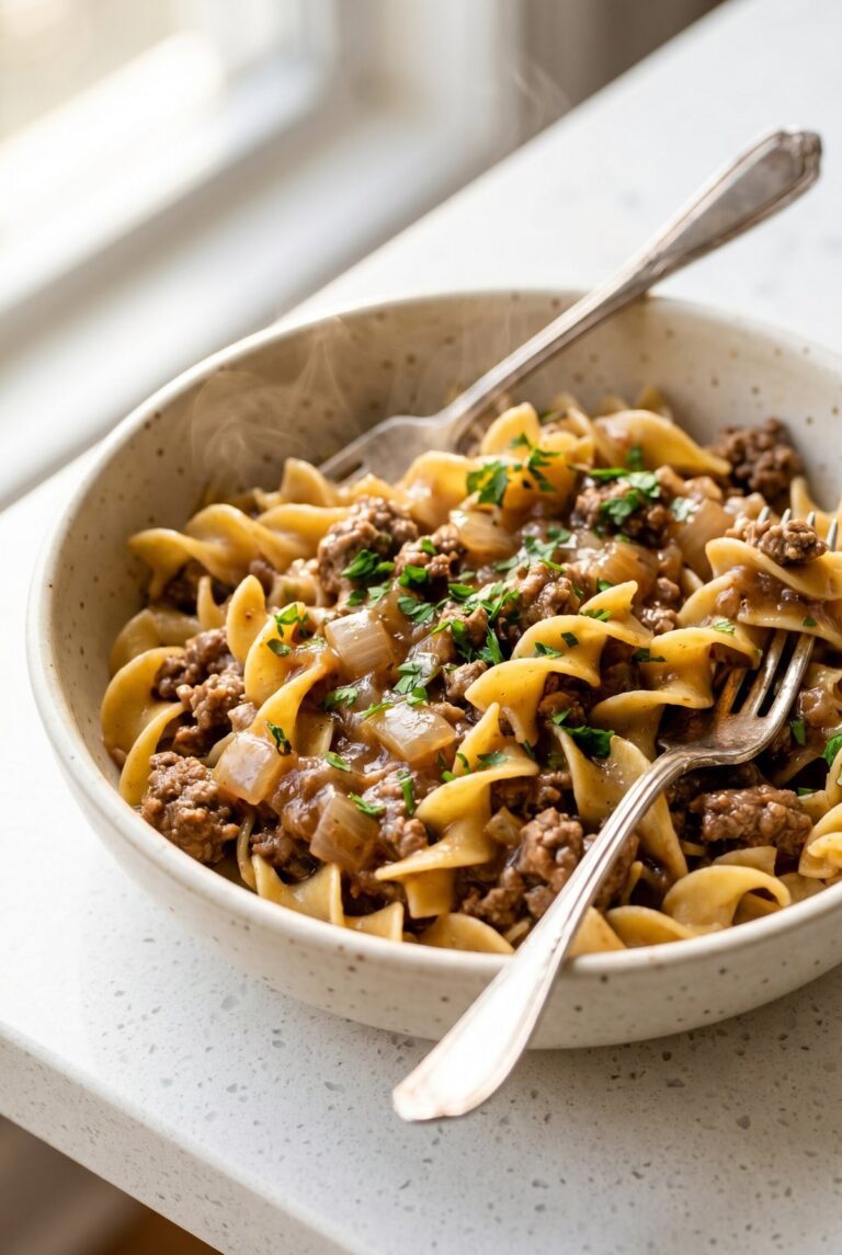 Beef and Noodles