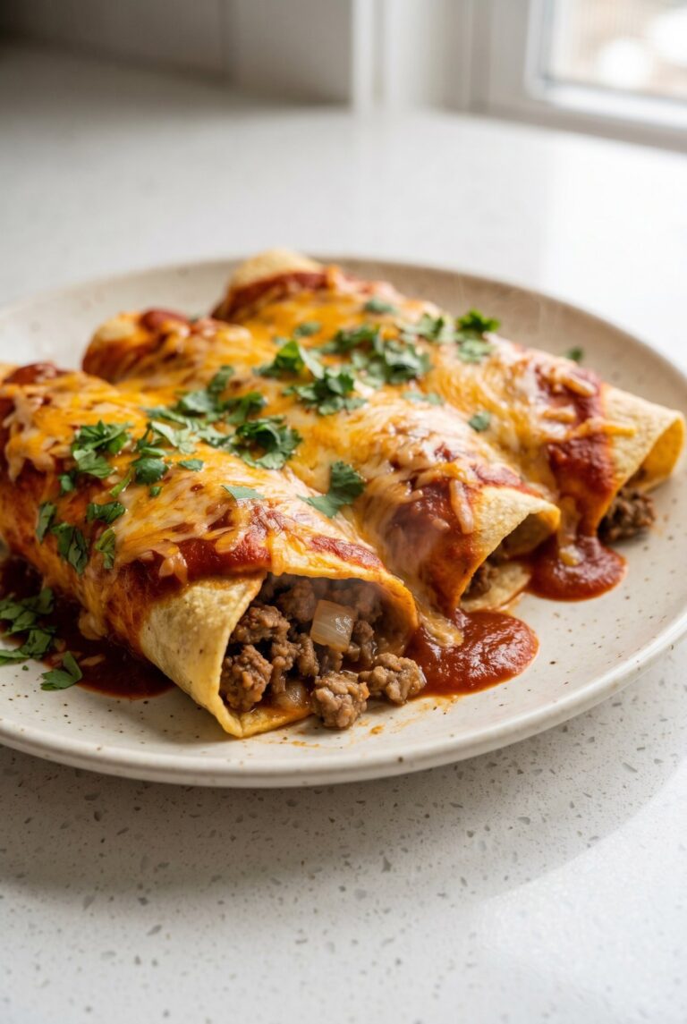 Beef Enchiladas