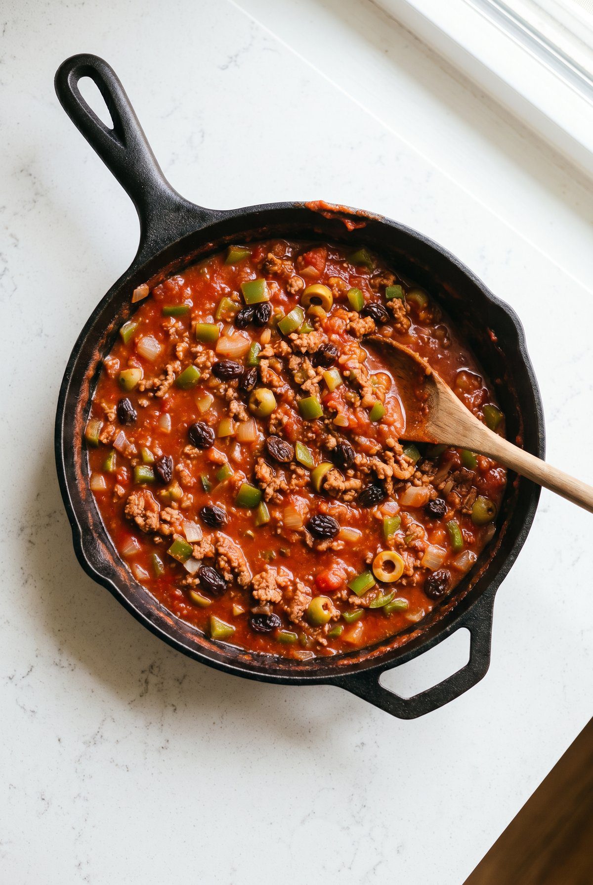 How to make Beef Picadillo – step 2