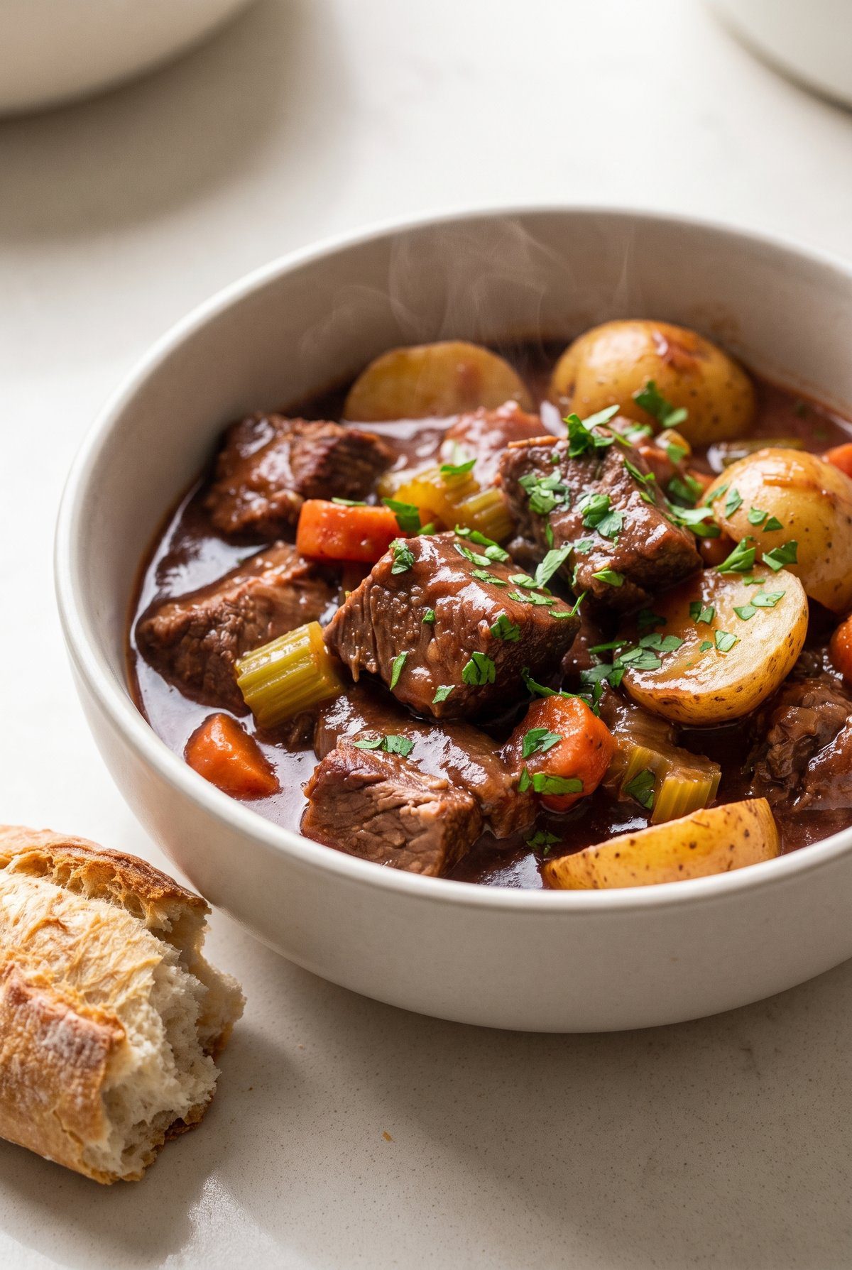 Close-up of Beef Stew