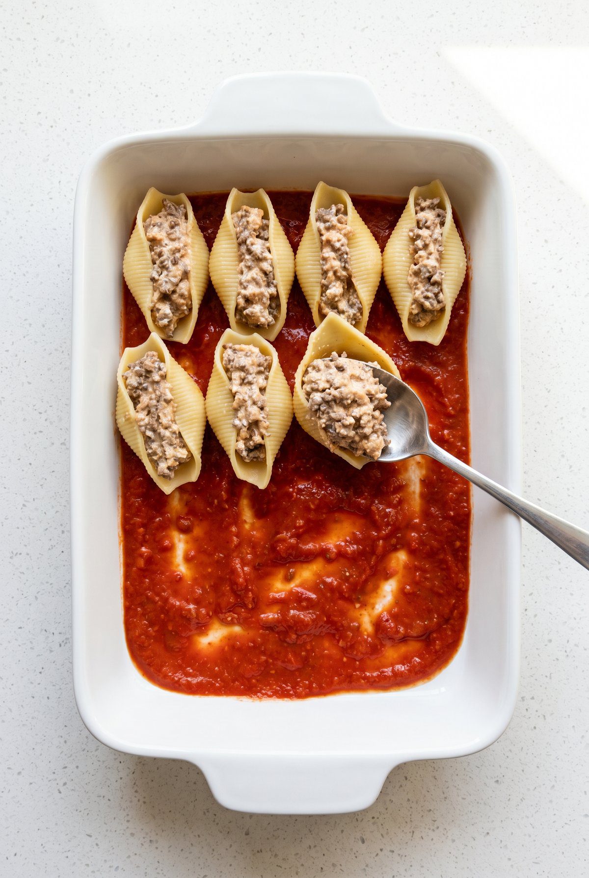 How to make Beef Stuffed Shells – step 1