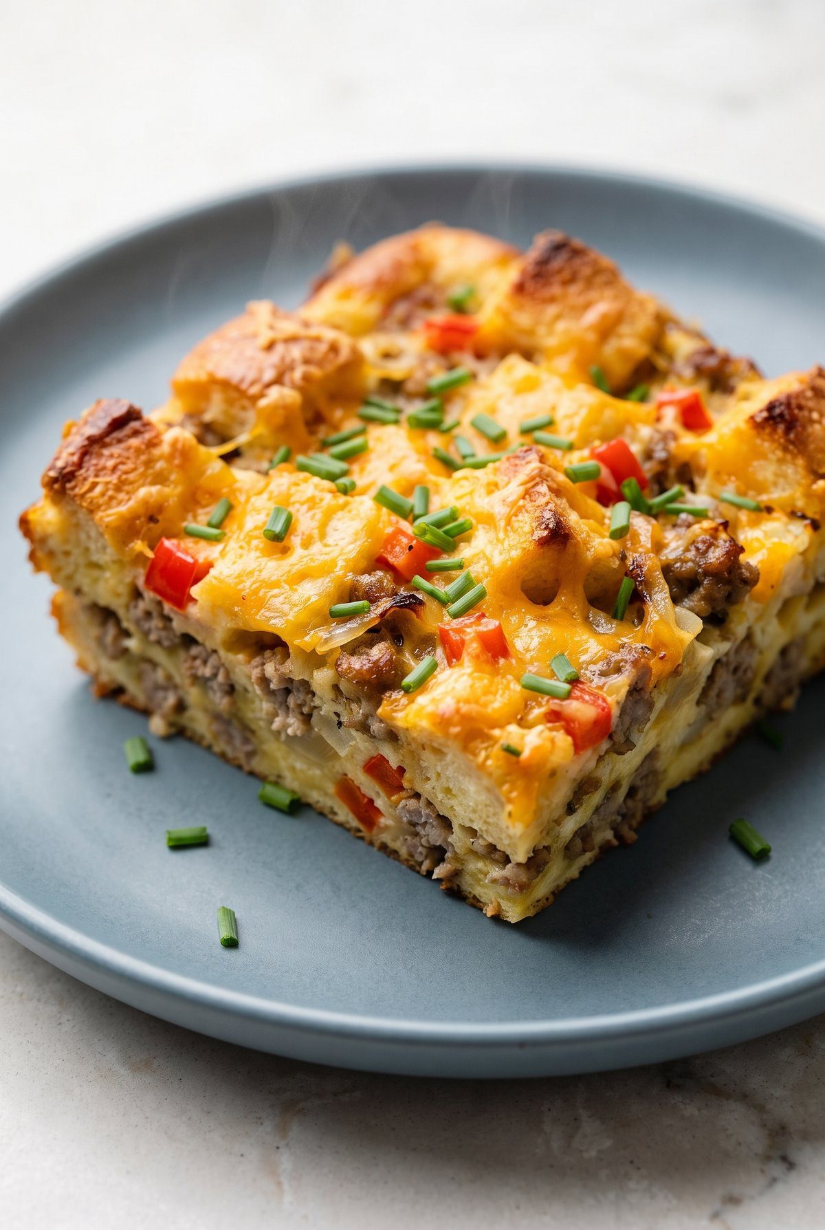 Close-up of Breakfast Casserole