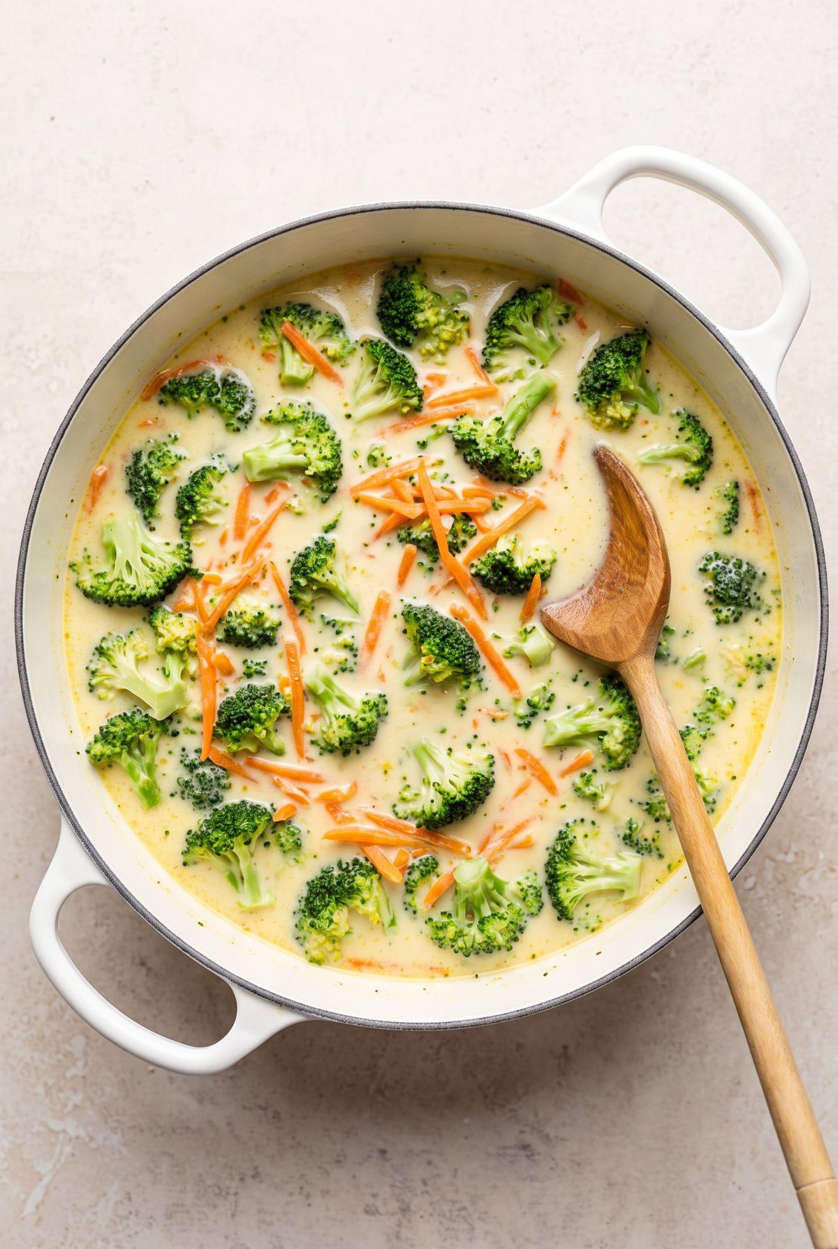 How to make Broccoli Cheddar Soup – step 2