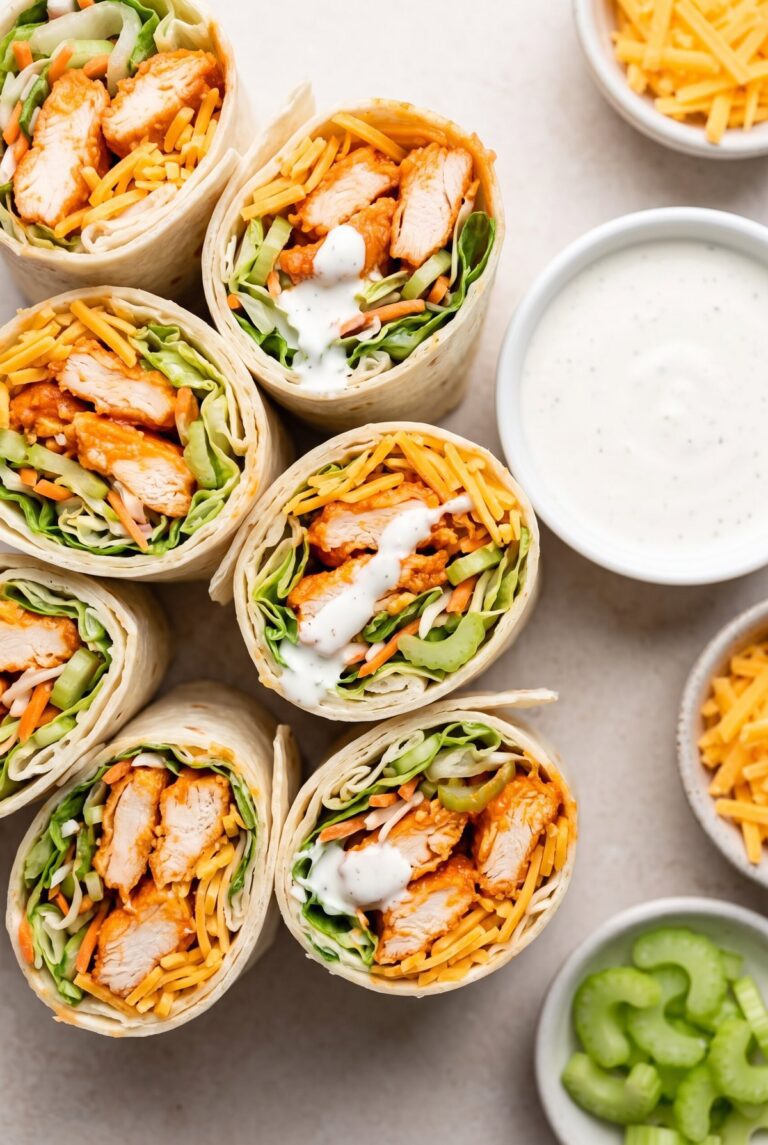 Buffalo Chicken Wraps