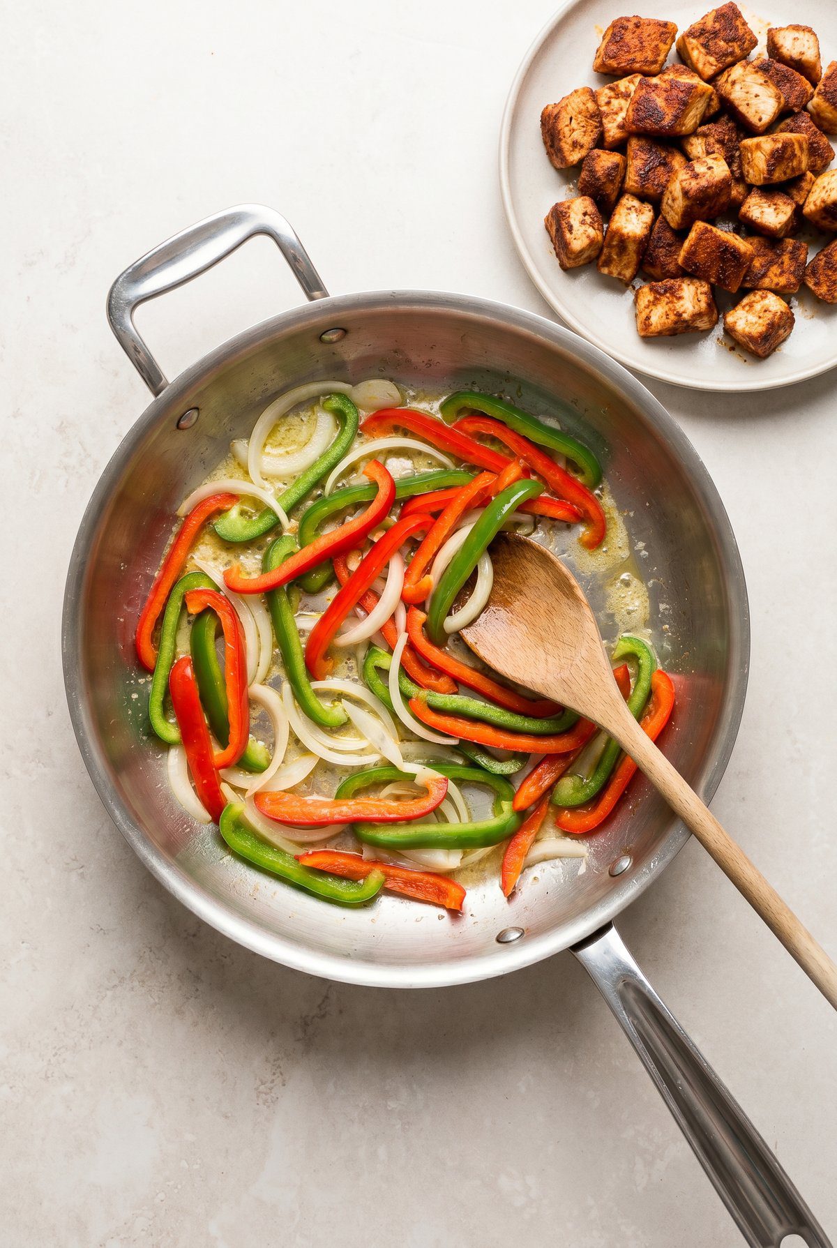 How to make Cajun Chicken Pasta – step 2