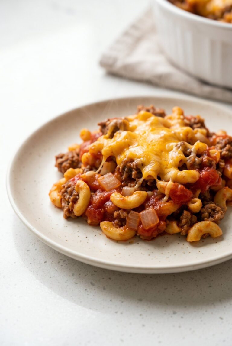 Cheeseburger Casserole