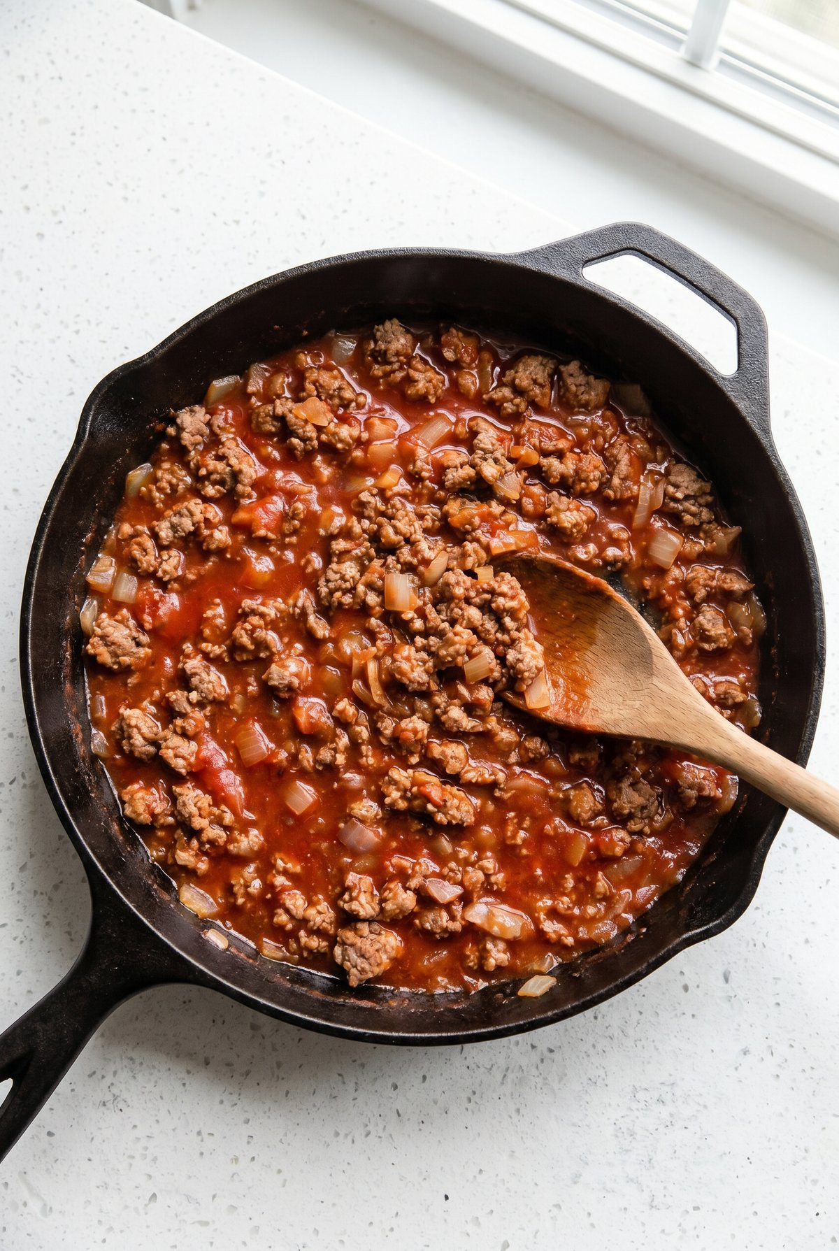 How to make Cheeseburger Casserole – step 1