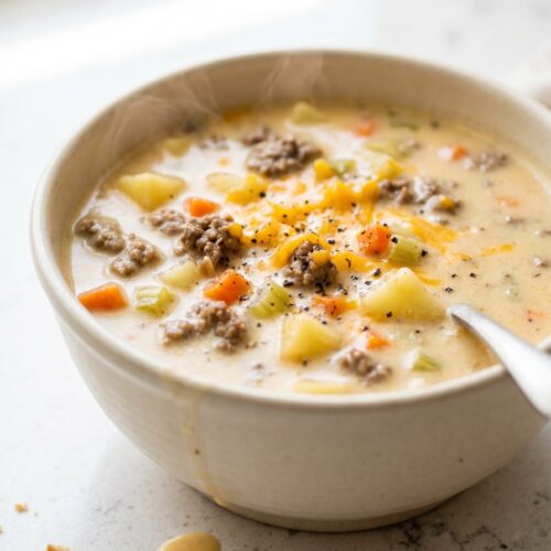 Cheeseburger Soup