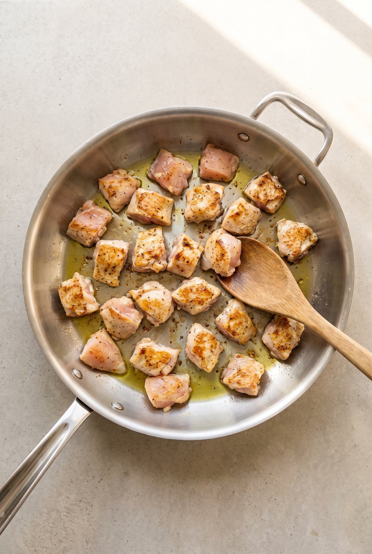 How to make Chicken Alfredo Bake – step 1