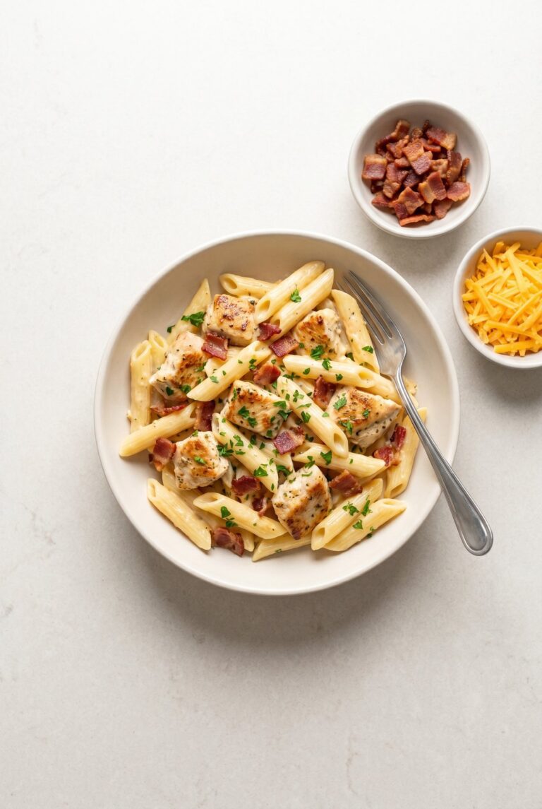 Chicken Bacon Ranch Pasta