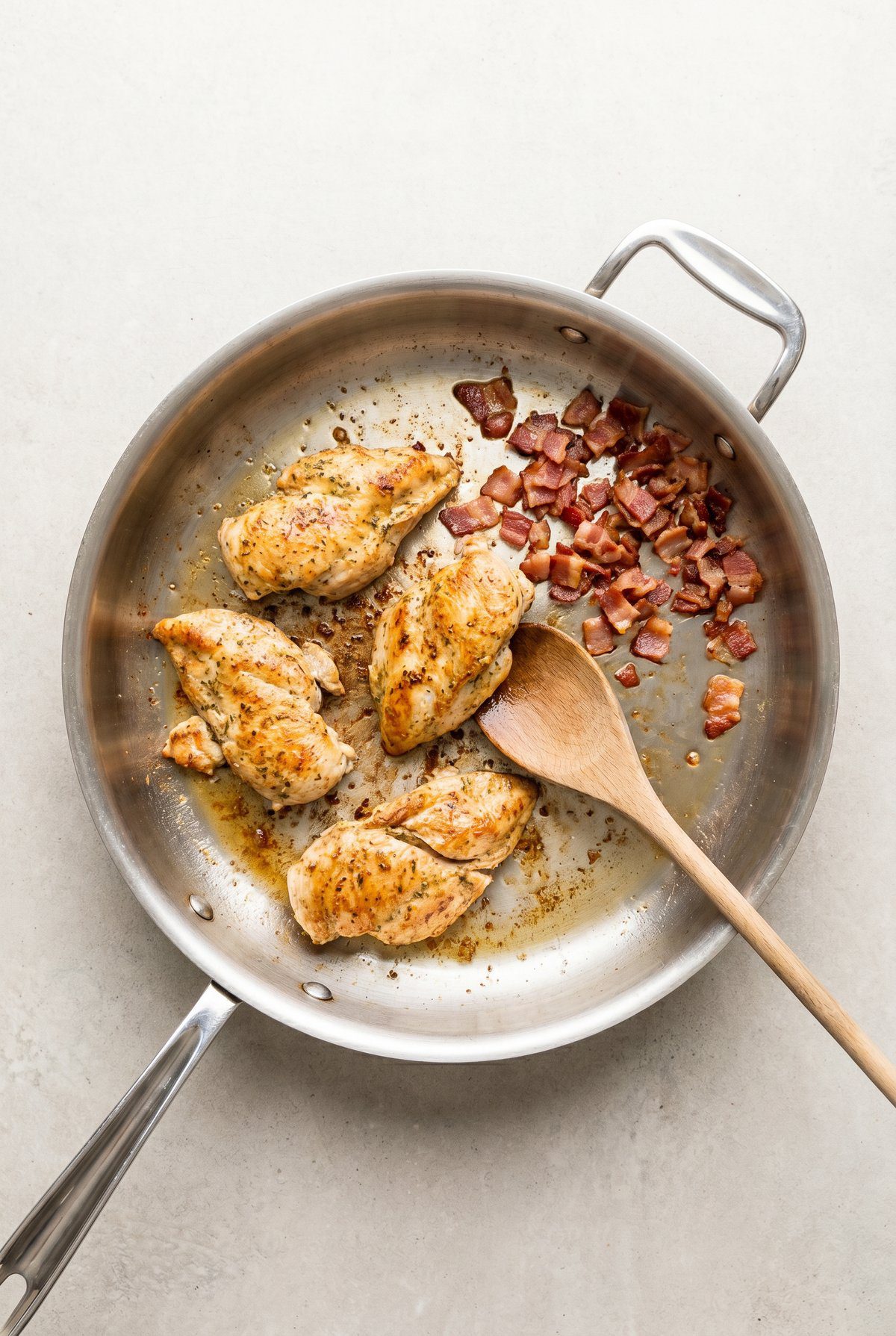 How to make Chicken Bacon Ranch Pasta – step 2