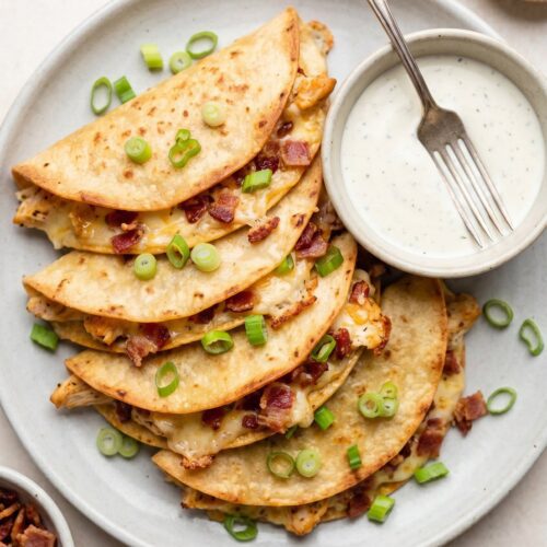 Chicken Bacon Ranch Tacos