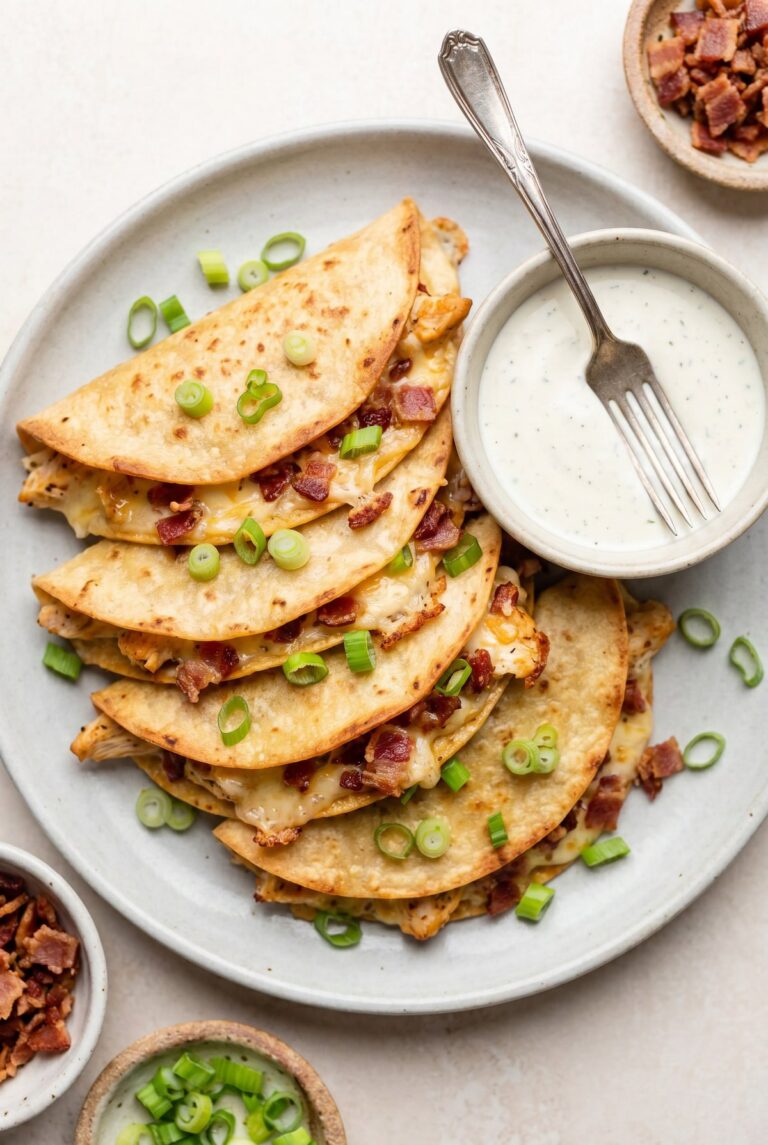 Chicken Bacon Ranch Tacos