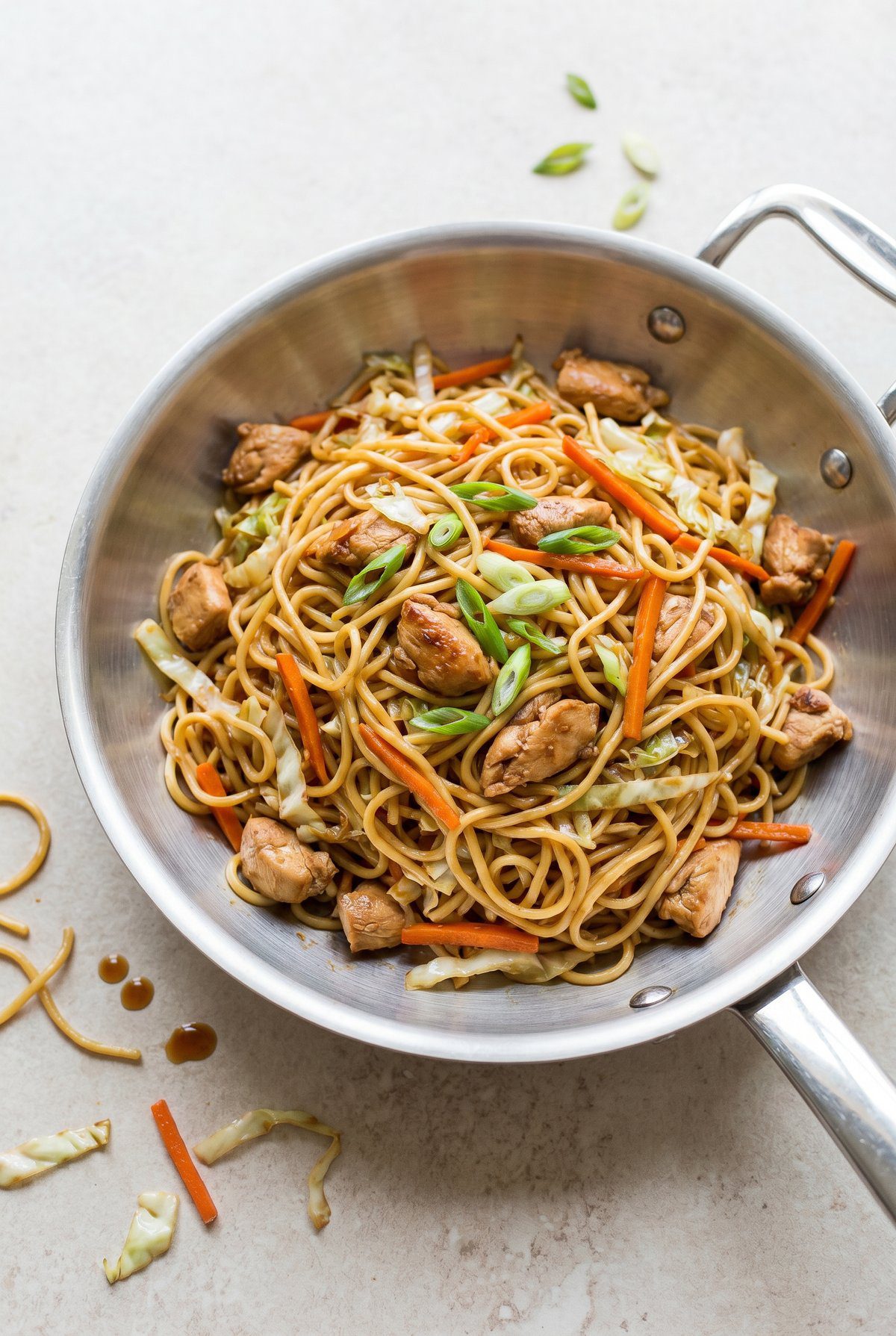 Chicken Chow Mein ready to serve