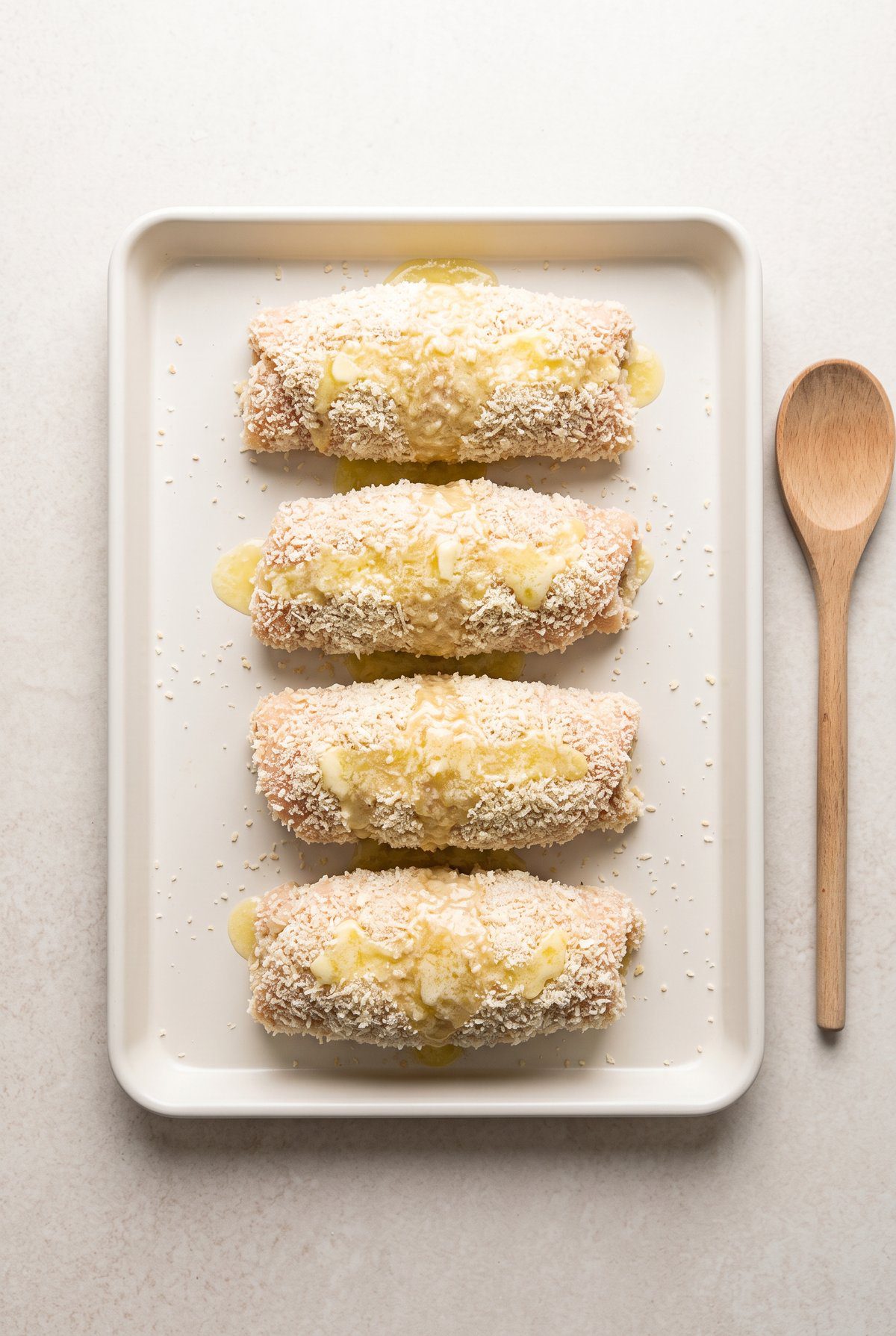 How to make Chicken Cordon Bleu – step 1