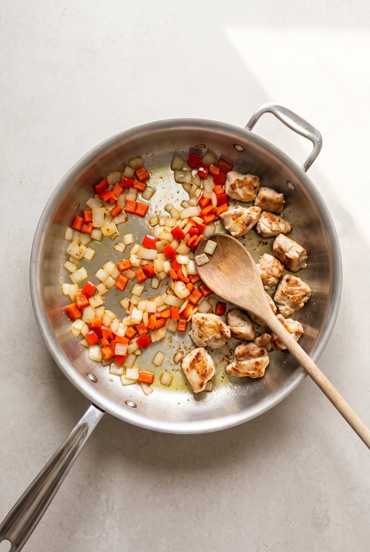 How to make Chicken Quesadilla – step 2