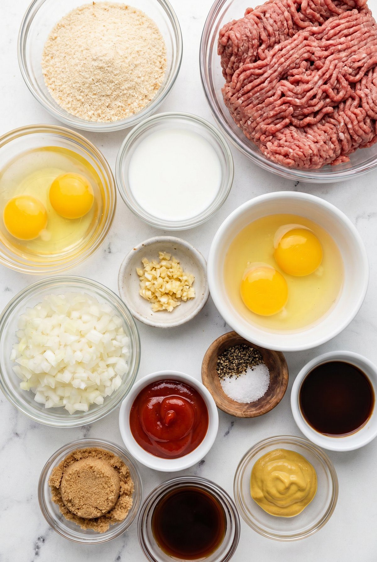 Ingredients for Classic Meatloaf