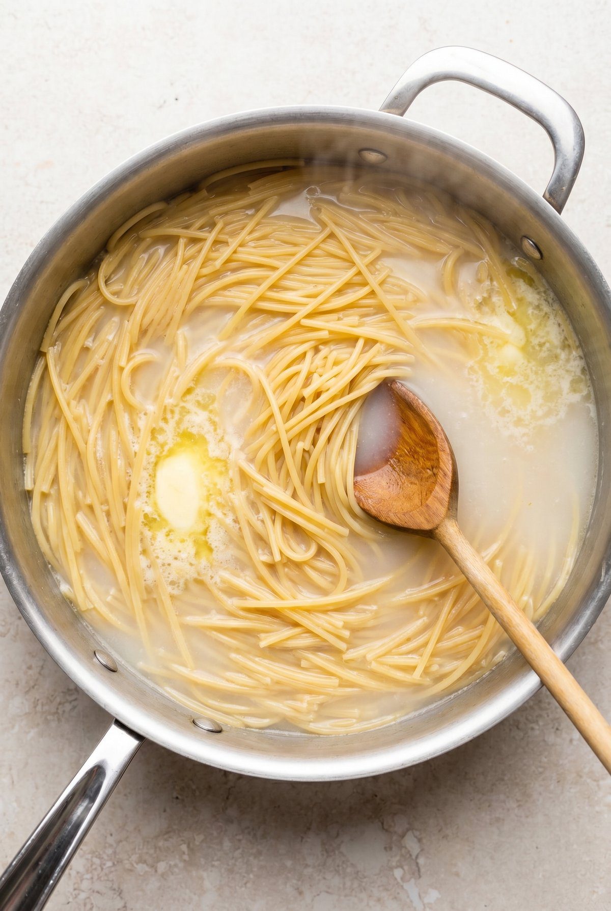 How to make Creamy Garlic Pasta – step 2