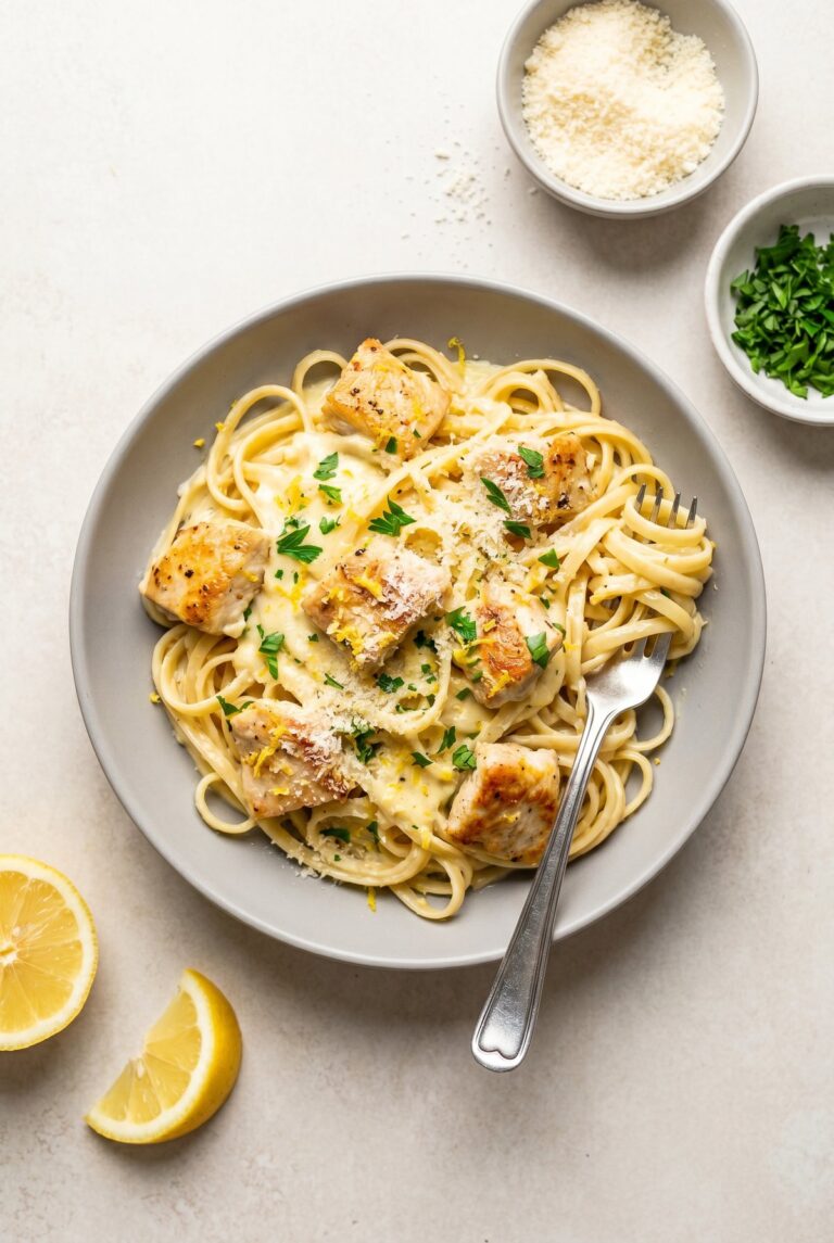 Creamy Lemon Chicken Pasta