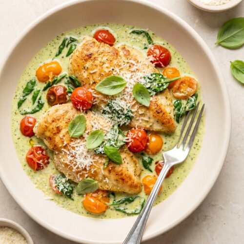 Creamy Pesto Chicken