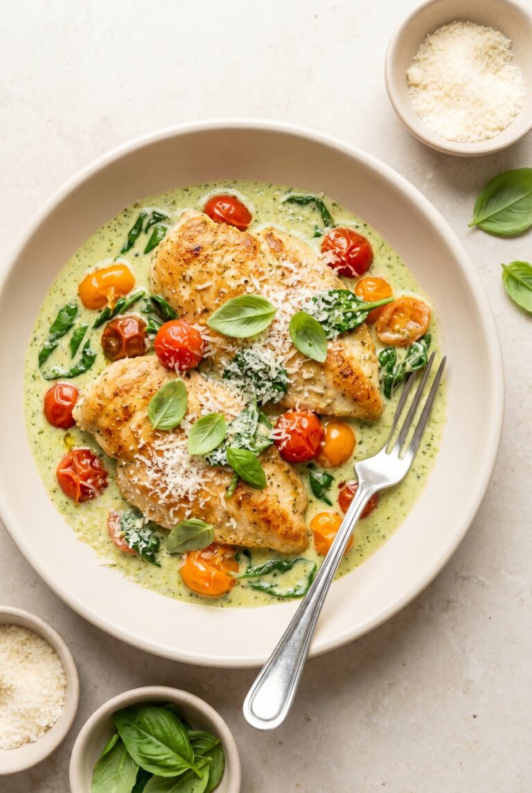 Creamy Pesto Chicken
