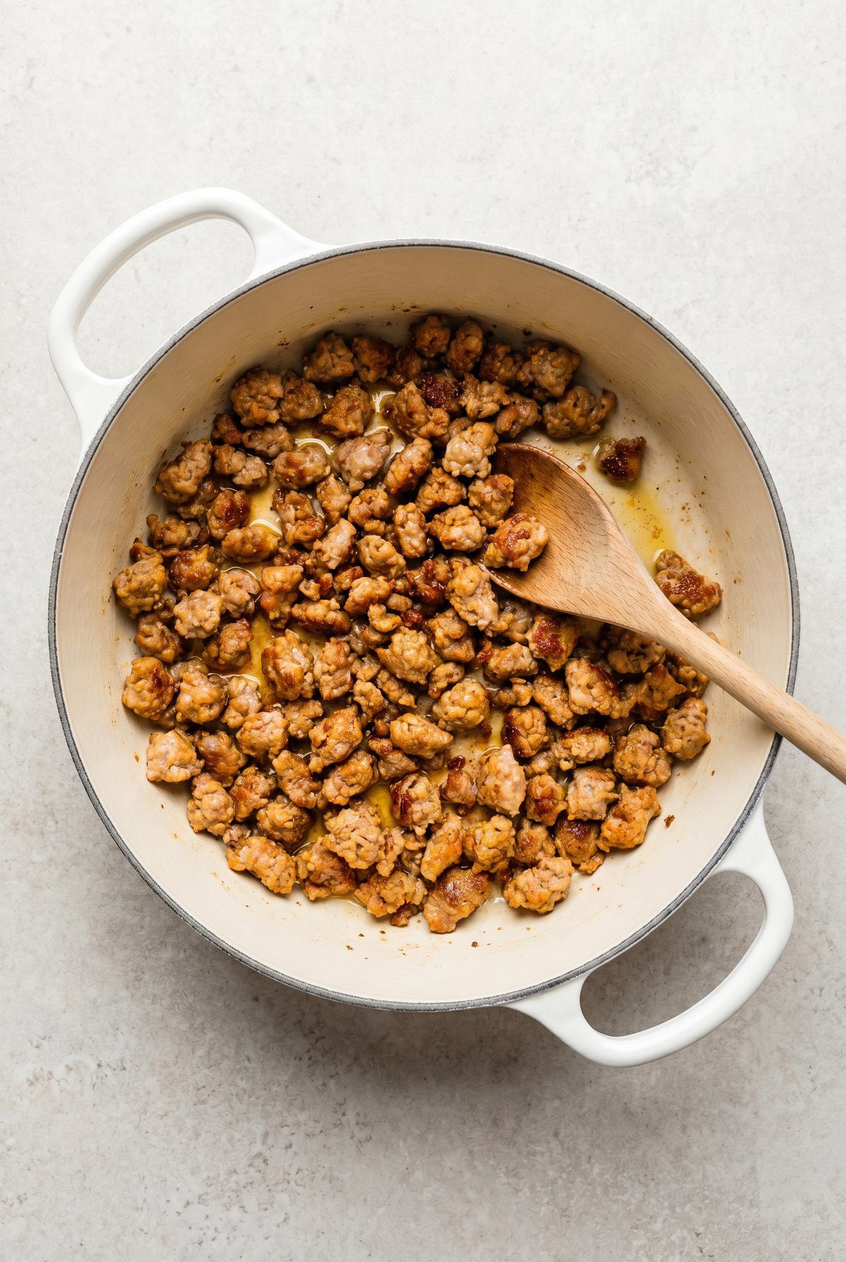 How to make Creamy Sausage Rigatoni – step 1