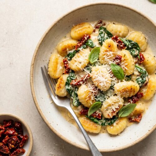 Creamy Tuscan Gnocchi