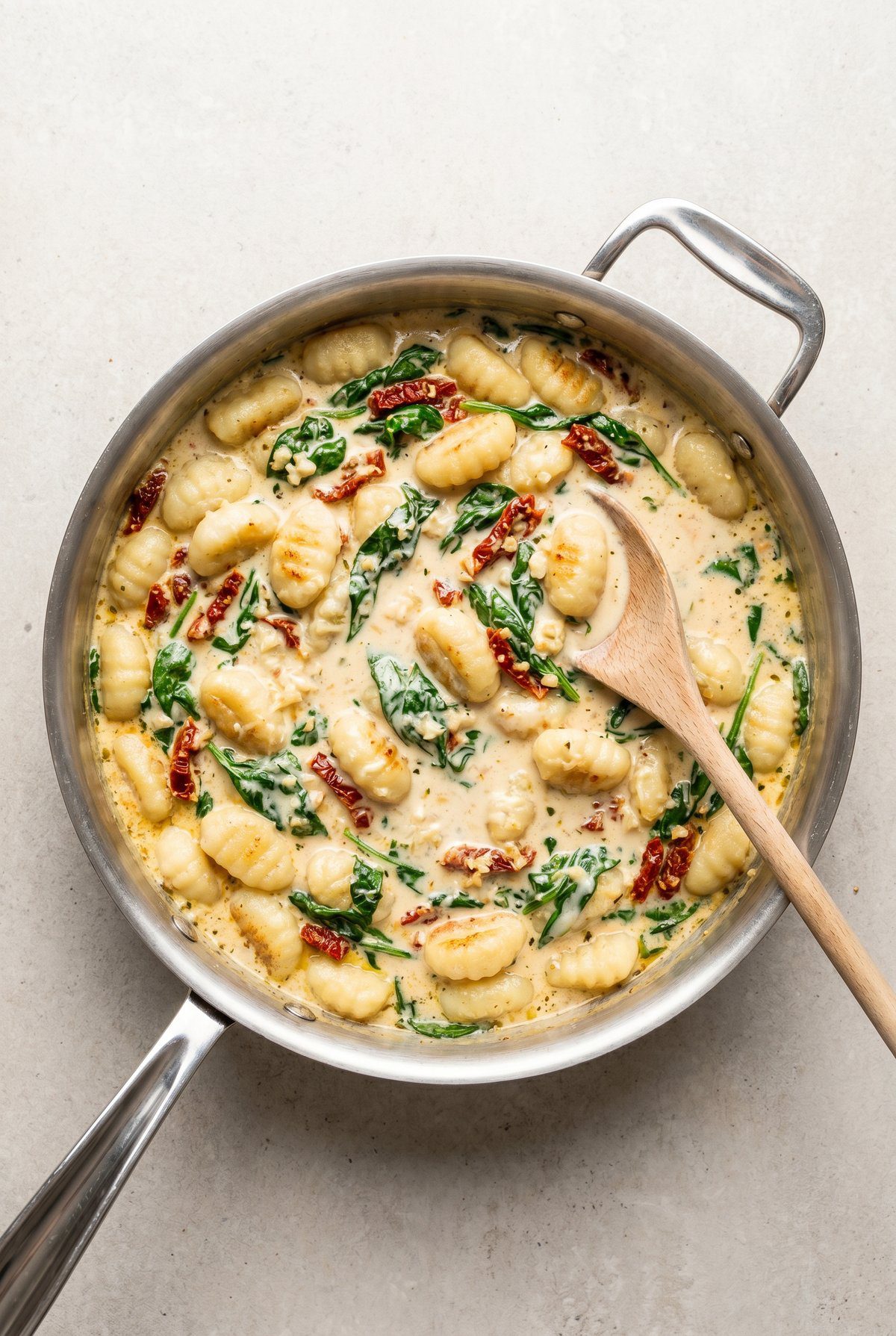 How to make Creamy Tuscan Gnocchi – step 2