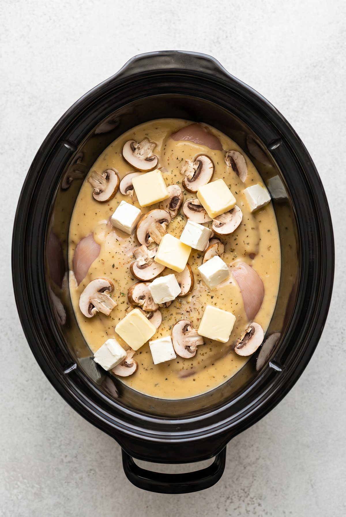 How to make Crockpot Angel Chicken – step 1