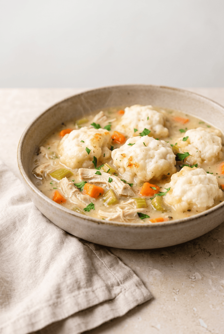 Crockpot Chicken and Dumplings