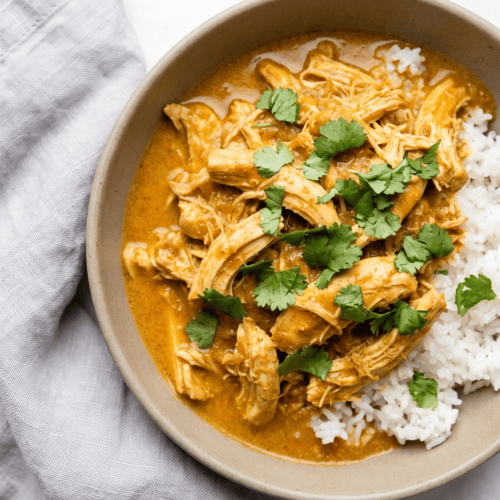 Creamy Crockpot Chicken Curry