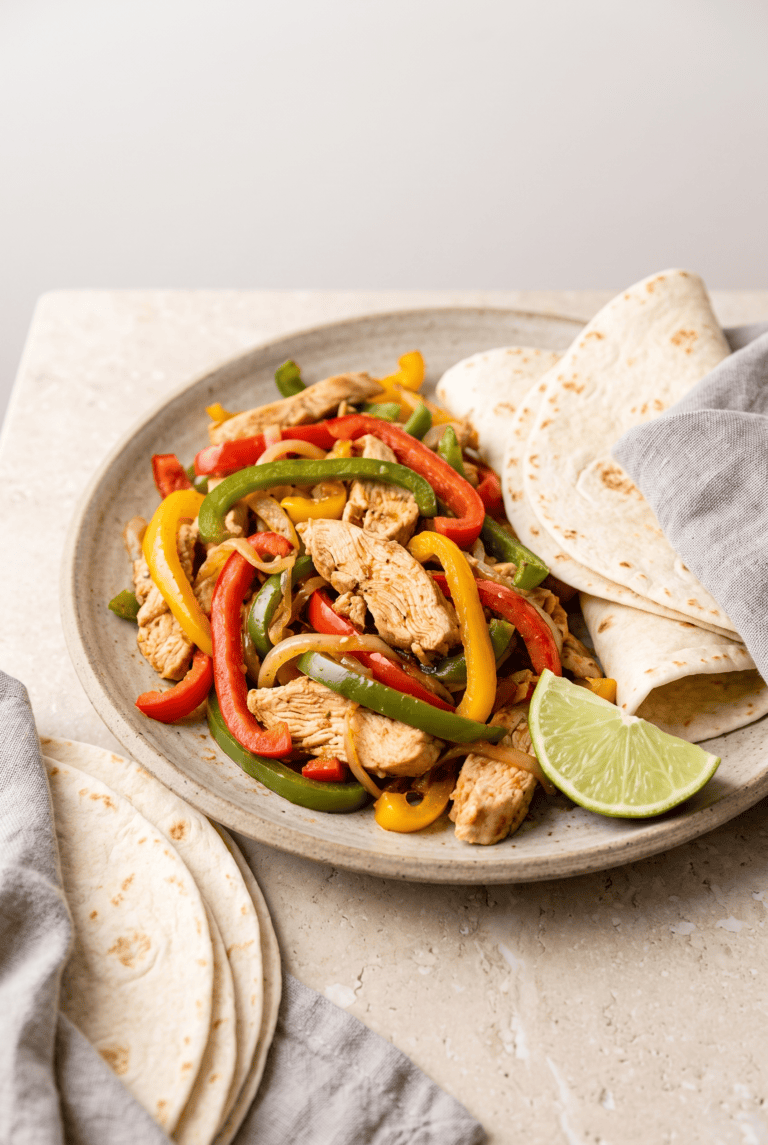 Crockpot Chicken Fajitas