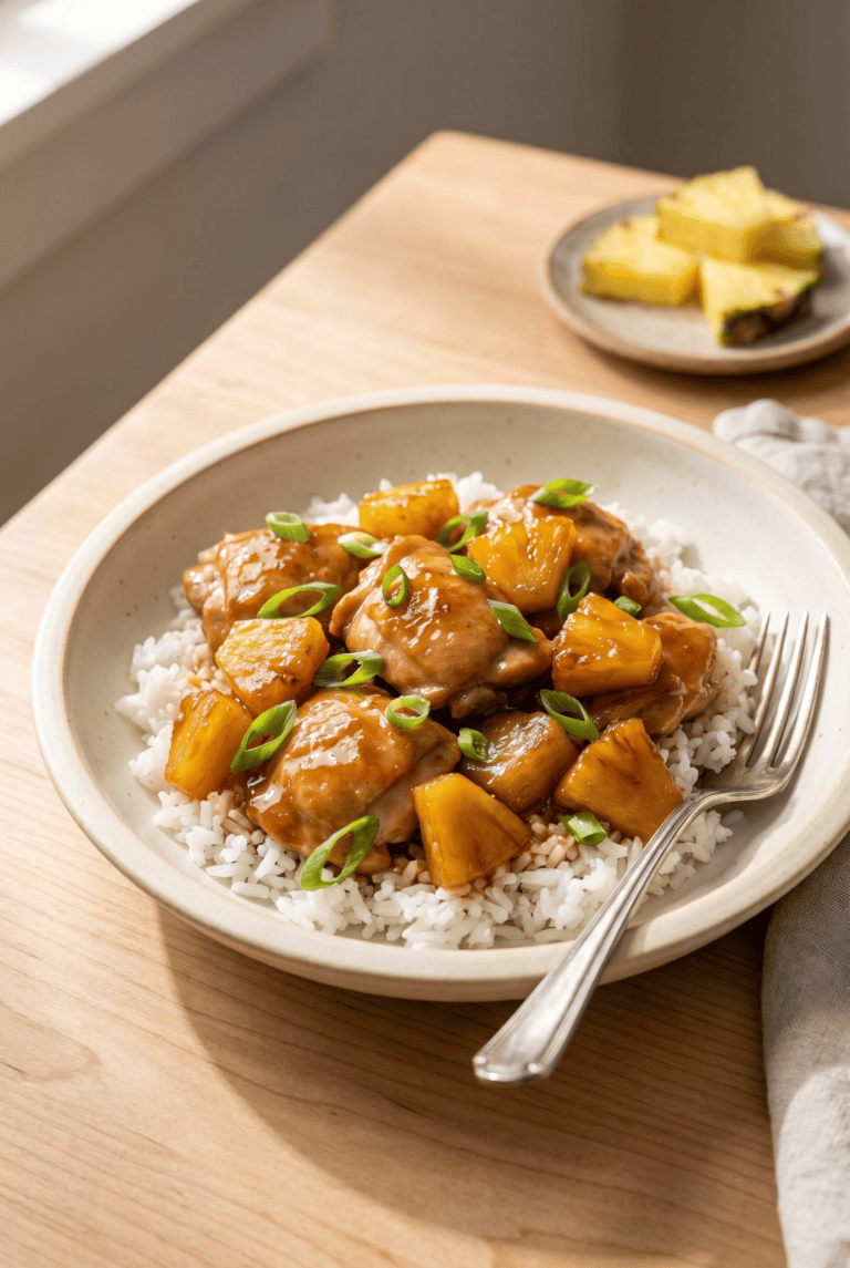 Crockpot Hawaiian Chicken