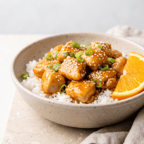 Sweet Crockpot Orange Chicken