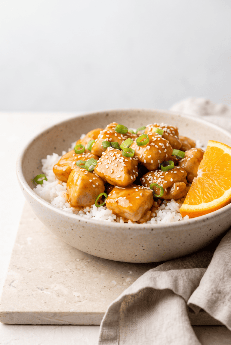 Crockpot Orange Chicken