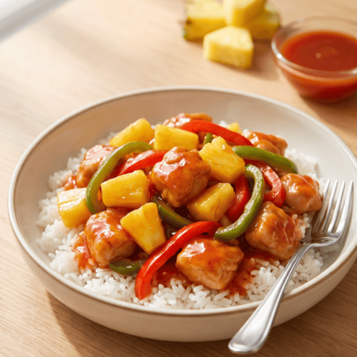 Tangy Crockpot Sweet and Sour Chicken