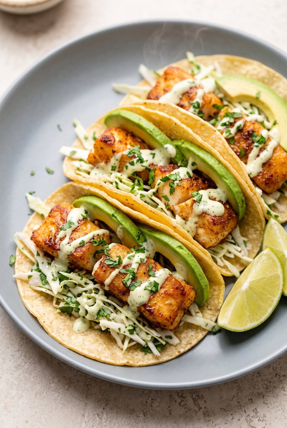 Close-up of Fish Tacos
