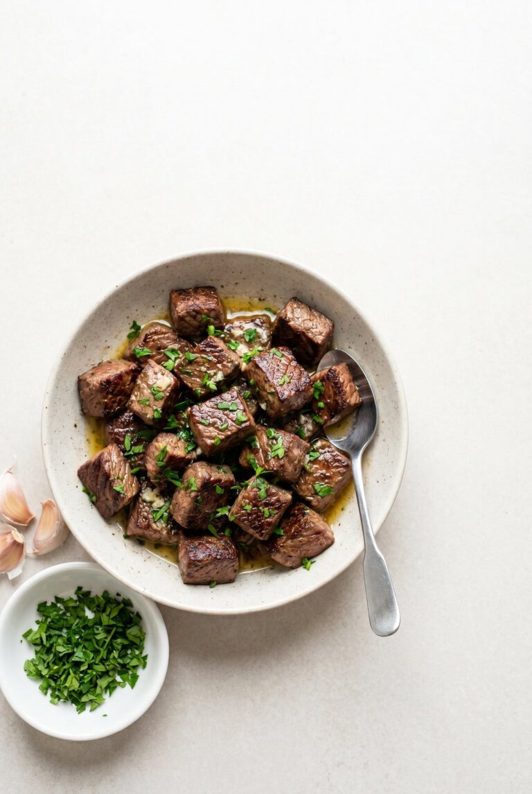 Garlic Butter Steak Bites