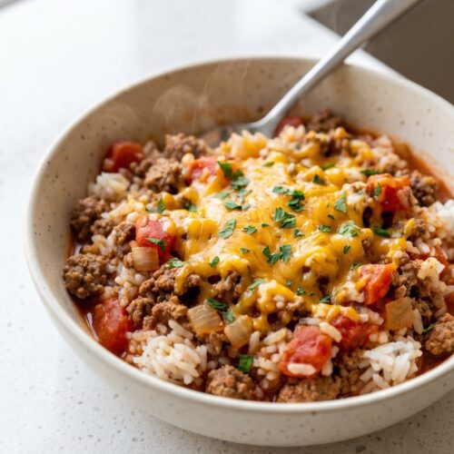 Ground Beef and Rice