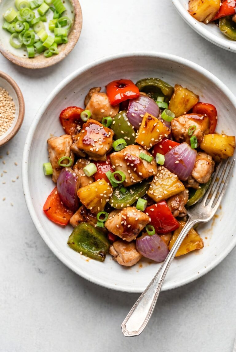 Hawaiian Chicken Sheet Pan