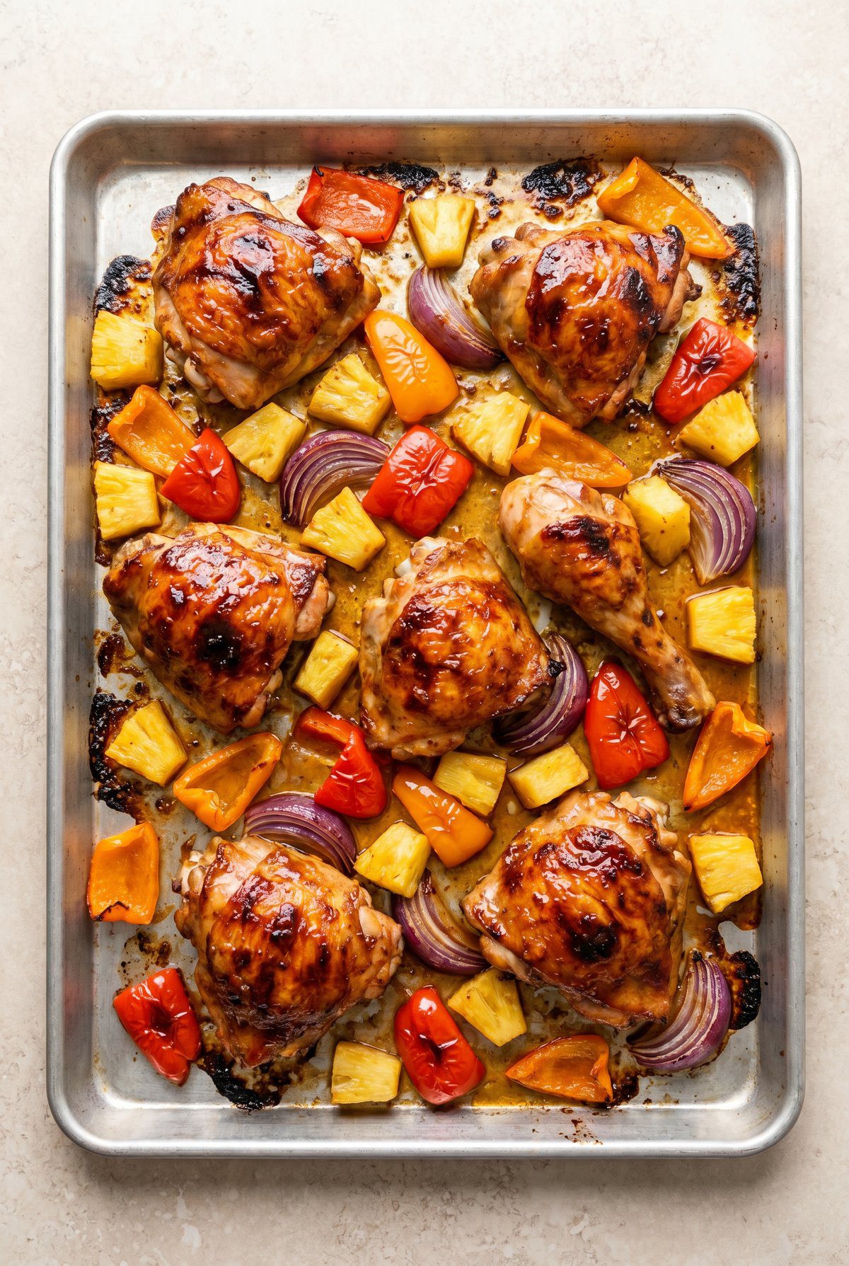 How to make Hawaiian Chicken Sheet Pan – step 2