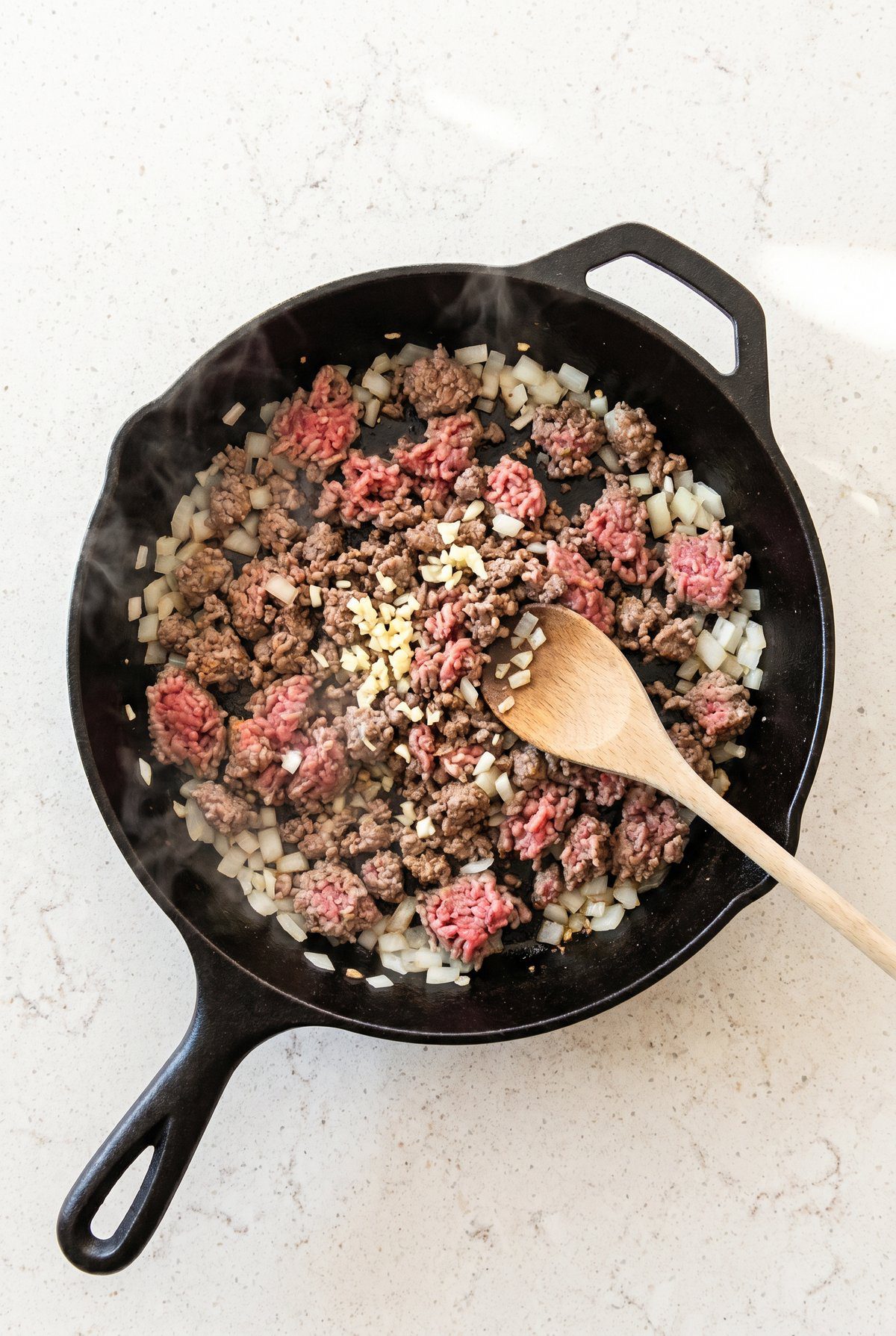 How to make Homemade Hamburger Helper – step 1