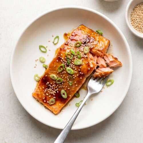 Baked Honey Garlic Salmon
